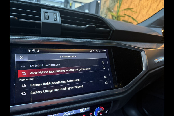 Audi Q3 Sportback 45 TFSI e S Edition S-Line 245pk Garantie|Pano|Matrix|ACC|Lane|Camera|Leder|20"|Rijklaar