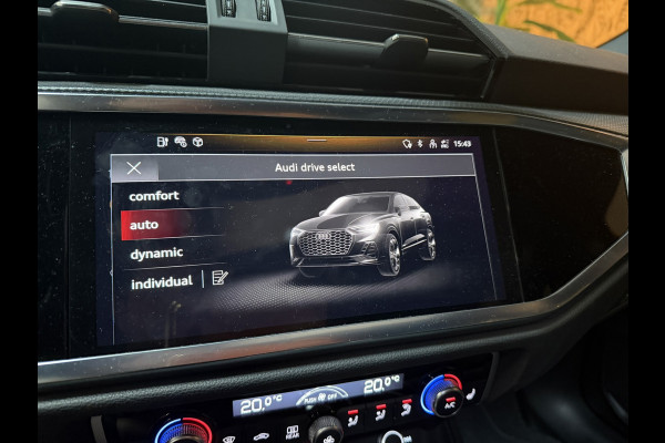 Audi Q3 Sportback 45 TFSI e S Edition S-Line 245pk Garantie|Pano|Matrix|ACC|Lane|Camera|Leder|20"|Rijklaar