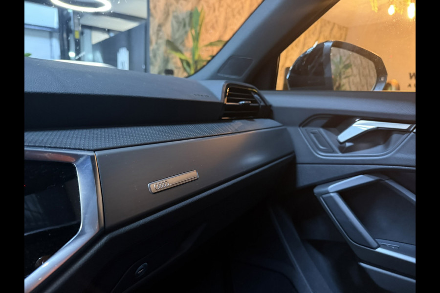 Audi Q3 Sportback 45 TFSI e S Edition S-Line 245pk Garantie|Pano|Matrix|ACC|Lane|Camera|Leder|20"|Rijklaar