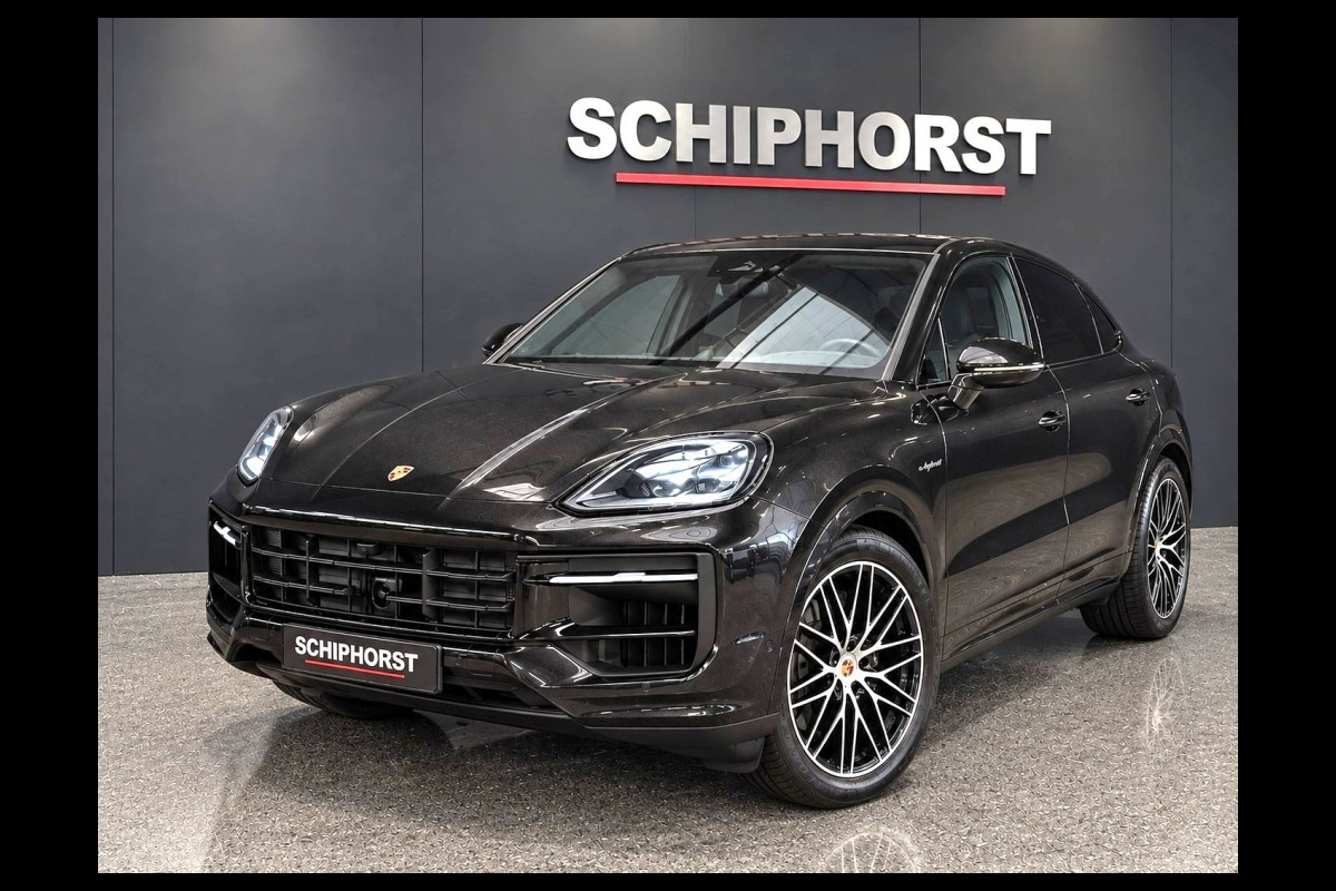 Porsche Cayenne Coupe 3.0 E-Hybride Sport Design Black Edition Sport-chrono Pakket-Soft Close -Bose
