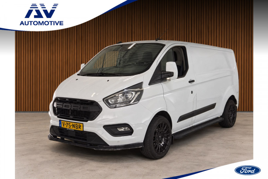 Ford Transit Custom 320 2.0 TDCI L2H1 | Raptor edition | CarPlay | Camera | Stoelverwarming | PDC V+A | Trekhaak | Airco | Nieuwe APK