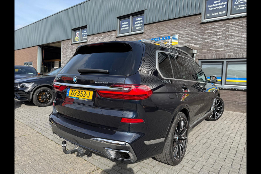 BMW X7 xDrive40i 6p. | 2E EIGENAAR | 3/6/12MND GARANTIE | PANO | LASER | BOWERS&WILKINS | MASSAGE | ACC | CAMERA | PARFUM | SFEER |TREKHAAK | BOMVOL |