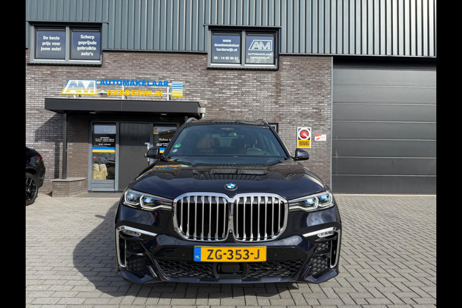 BMW X7 xDrive40i 6p. | 2E EIGENAAR | 3/6/12MND GARANTIE | PANO | LASER | BOWERS&WILKINS | MASSAGE | ACC | CAMERA | PARFUM | SFEER |TREKHAAK | BOMVOL |