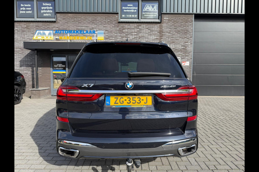 BMW X7 xDrive40i 6p. | 2E EIGENAAR | 3/6/12MND GARANTIE | PANO | LASER | BOWERS&WILKINS | MASSAGE | ACC | CAMERA | PARFUM | SFEER |TREKHAAK | BOMVOL |