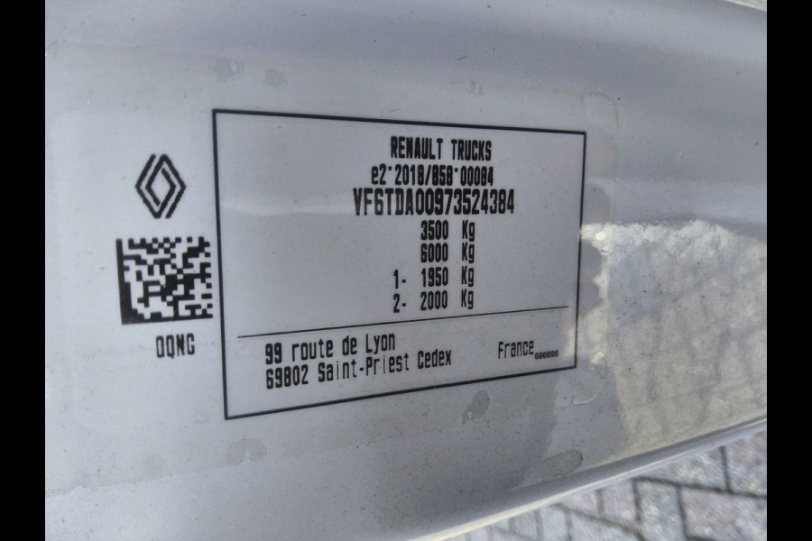 Renault Master 150 PK L2H2 GESLOTEN - V-72-KBF - TREKHAAK - EURO 6 - BPM VRIJ!