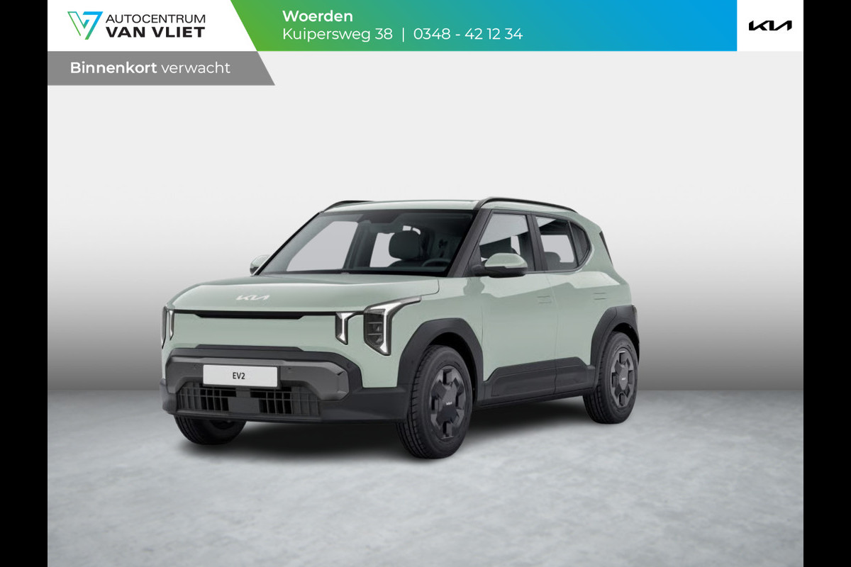 Kia EV2 Air 42.2 kWh | Actieprijs * | Clima | Adapt. cruise | Navi | Dakrails | 16" | Stoel&Stuur Verwarming | Apple Carplay