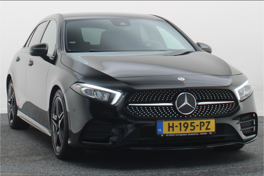 Mercedes-Benz A-Klasse 160 Business Solution AMG Virtual Cockpit, Camera, Cruise, Stoelverwarming, Apple Carplay, PDC, Trekhaak, 18''