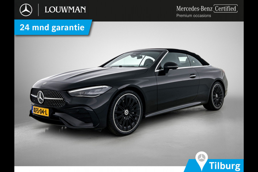 Mercedes-Benz CLE Cabriolet 180 AMG Line | Night Pakket | 20 Inch AMG velgen | Cabriolet Comfort-Pakket | Memory Voorstoelen | Ledkoplampen. Inclusief 24 maanden MB Certified garantie voor Europa.