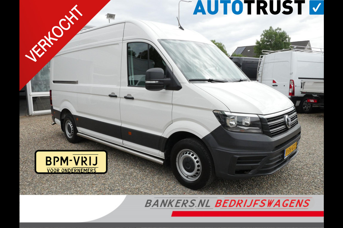 Volkswagen Crafter 35 2.0TDI L3H3 Airco 3-zits Nav Carplay Bars