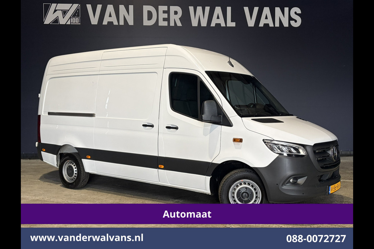Mercedes-Benz Sprinter 317 CDI 170pk 9G-Tronic Automaat L2H2 Euro6 Airco | Camera | Navigatie | LED | Cruisecontrol | Stoelverwarming Chauffeursstoel, Parkeersensoren, Bijrijdersbank