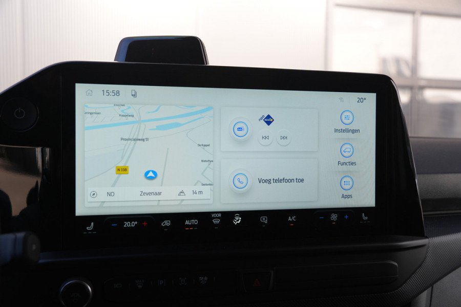 Ford E-Transit Cust. 340 L2H1 Limited 71 kWh - ACC - 360 Camera - Navigatie - Stoelverwarming - AGR bestuurdersstoel - Blind Spot - Rijklaar