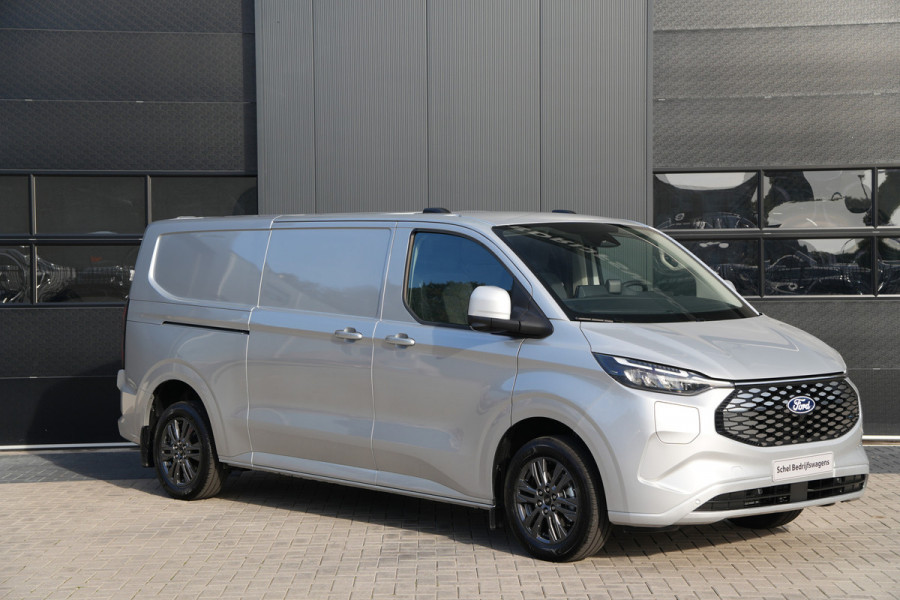 Ford E-Transit Custom 340 L2H1 Limited 71 kWh - ACC - 360 camera - Navigatie - Stoelverwarming - AGR bestuurdersstoel - Blind Spot - Rijklaar