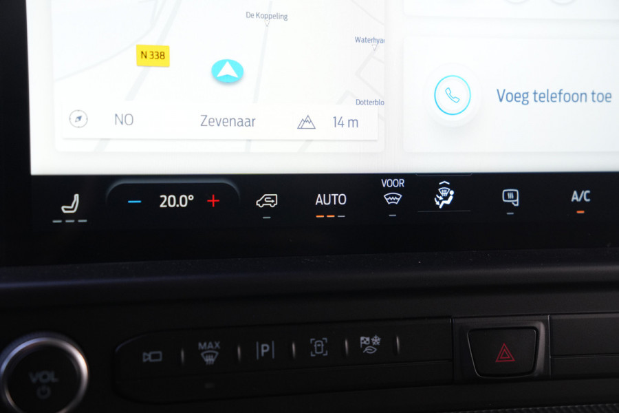 Ford E-Transit Custom 340 L2H1 Limited 71 kWh - ACC - 360 camera - Navigatie - Stoelverwarming - AGR bestuurdersstoel - Blind Spot - Rijklaar