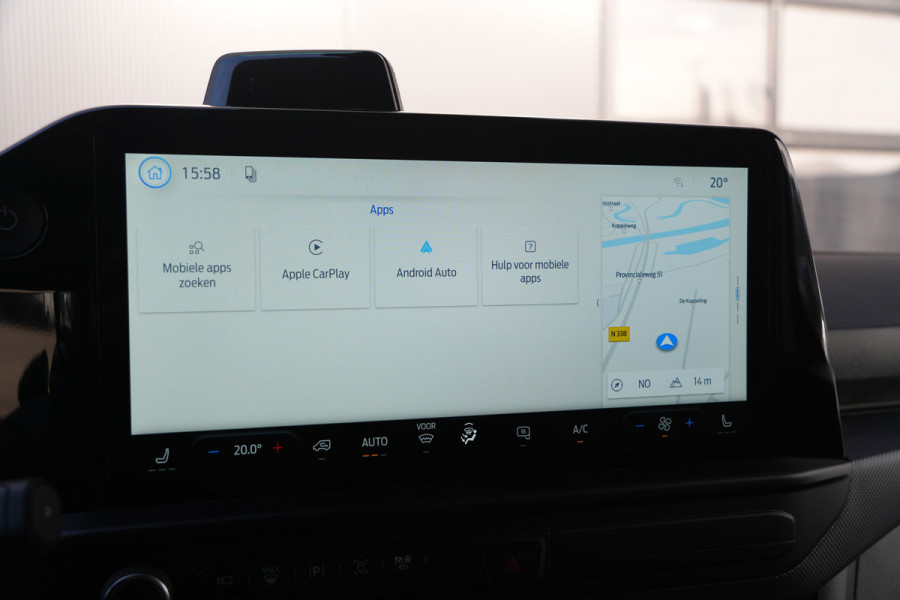 Ford E-Transit Custom 340 L2H1 Limited 71 kWh - ACC - 360 camera - Navigatie - Stoelverwarming - AGR bestuurdersstoel - Blind Spot - Rijklaar