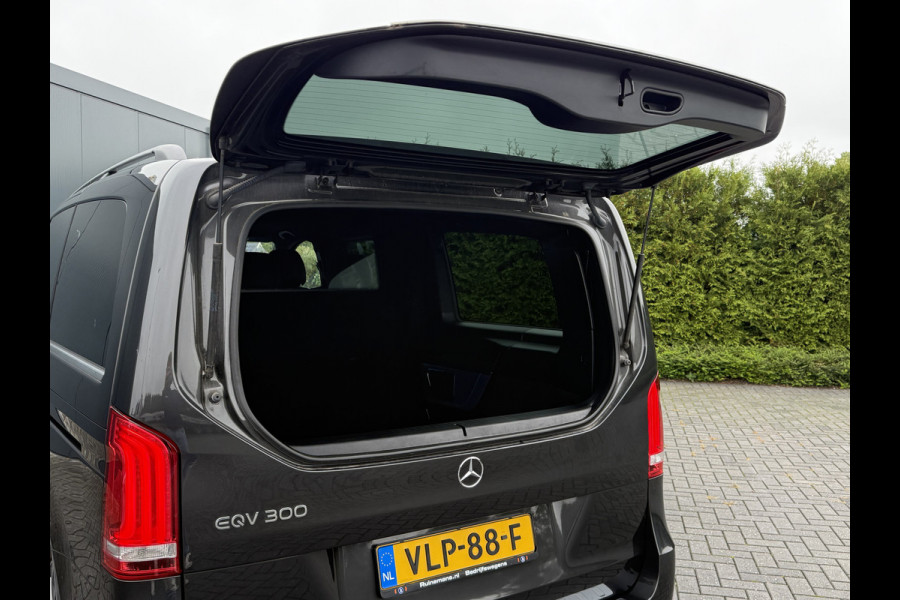 Mercedes-Benz Eqv 300 90kWh AVANTGARDE / DUBBELE CABINE / MEMORY / 2x ELECTRISCHE SCHUIFDEUR / PANO / BURMESTER / LEDER / LED / VENTILATIE / 360 C