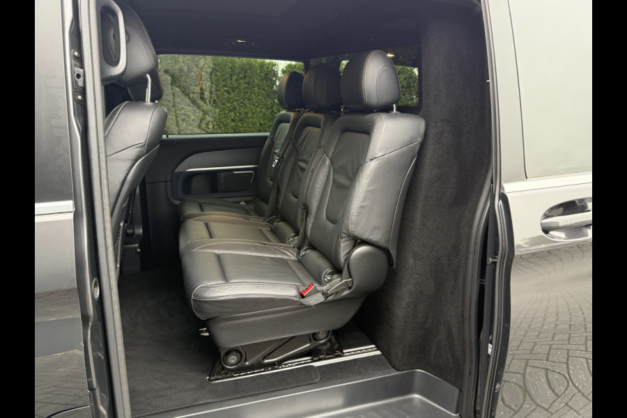 Mercedes-Benz Eqv 300 90kWh AVANTGARDE / DUBBELE CABINE / MEMORY / 2x ELECTRISCHE SCHUIFDEUR / PANO / BURMESTER / LEDER / LED / VENTILATIE / 360 C