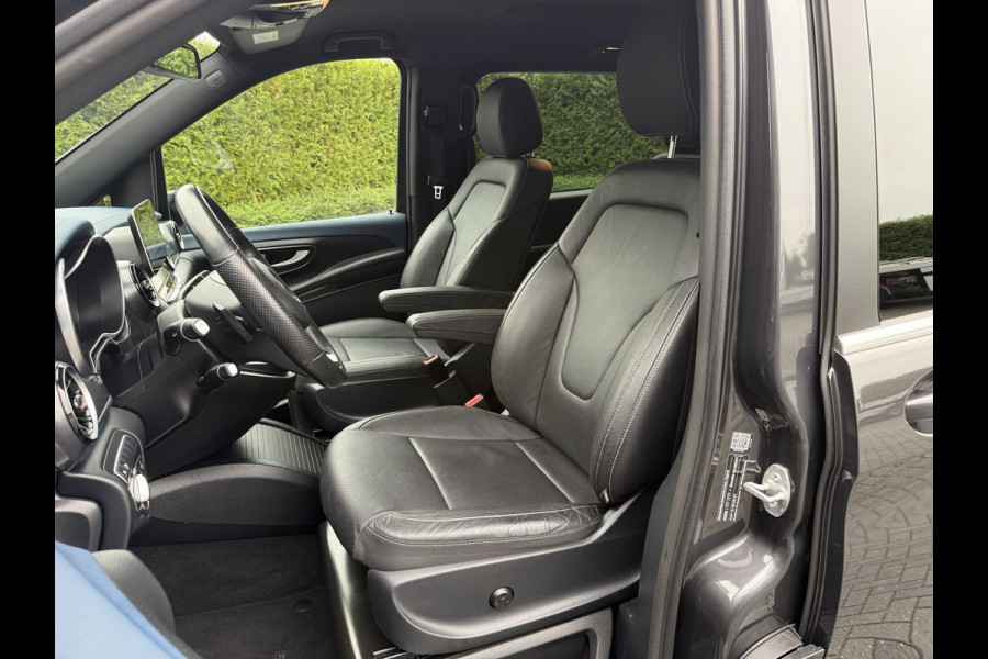 Mercedes-Benz Eqv 300 90kWh AVANTGARDE / DUBBELE CABINE / MEMORY / 2x ELECTRISCHE SCHUIFDEUR / PANO / BURMESTER / LEDER / LED / VENTILATIE / 360 C
