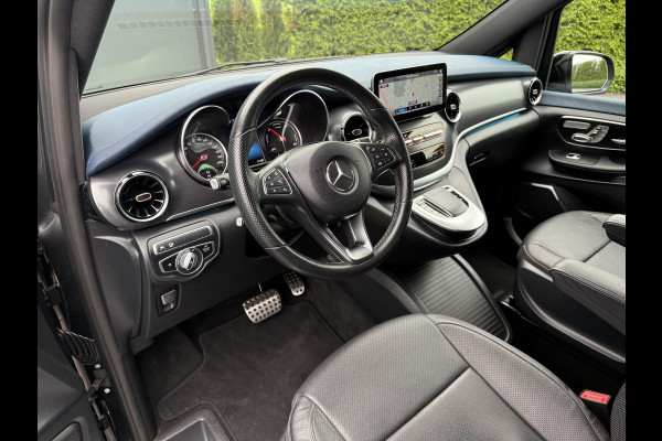 Mercedes-Benz Eqv 300 90kWh AVANTGARDE / DUBBELE CABINE / MEMORY / 2x ELECTRISCHE SCHUIFDEUR / PANO / BURMESTER / LEDER / LED / VENTILATIE / 360 C
