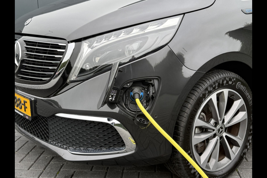 Mercedes-Benz Eqv 300 90kWh AVANTGARDE / DUBBELE CABINE / MEMORY / 2x ELECTRISCHE SCHUIFDEUR / PANO / BURMESTER / LEDER / LED / VENTILATIE / 360 C