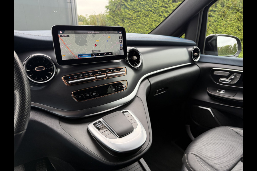 Mercedes-Benz Eqv 300 90kWh AVANTGARDE / DUBBELE CABINE / MEMORY / 2x ELECTRISCHE SCHUIFDEUR / PANO / BURMESTER / LEDER / LED / VENTILATIE / 360 C