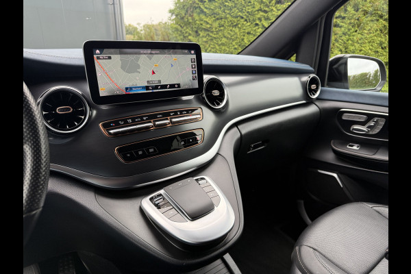 Mercedes-Benz Eqv 300 90kWh AVANTGARDE / DUBBELE CABINE / MEMORY / 2x ELECTRISCHE SCHUIFDEUR / PANO / BURMESTER / LEDER / LED / VENTILATIE / 360 C