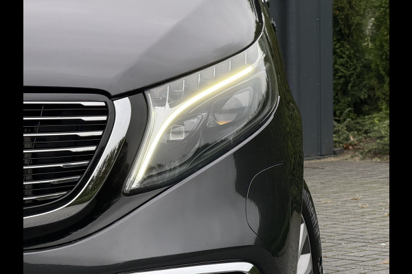 Mercedes-Benz Eqv 300 90kWh AVANTGARDE / DUBBELE CABINE / MEMORY / 2x ELECTRISCHE SCHUIFDEUR / PANO / BURMESTER / LEDER / LED / VENTILATIE / 360 C