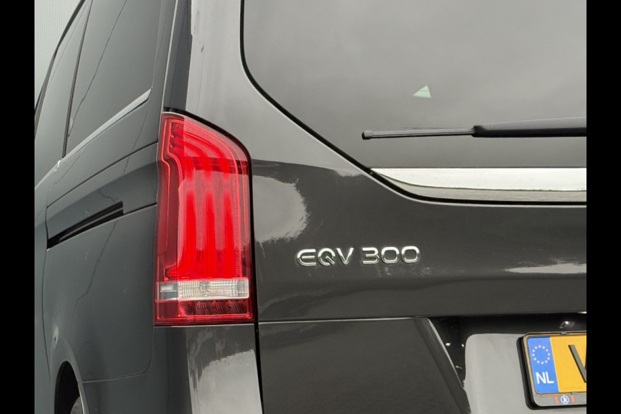 Mercedes-Benz Eqv 300 90kWh AVANTGARDE / DUBBELE CABINE / MEMORY / 2x ELECTRISCHE SCHUIFDEUR / PANO / BURMESTER / LEDER / LED / VENTILATIE / 360 C