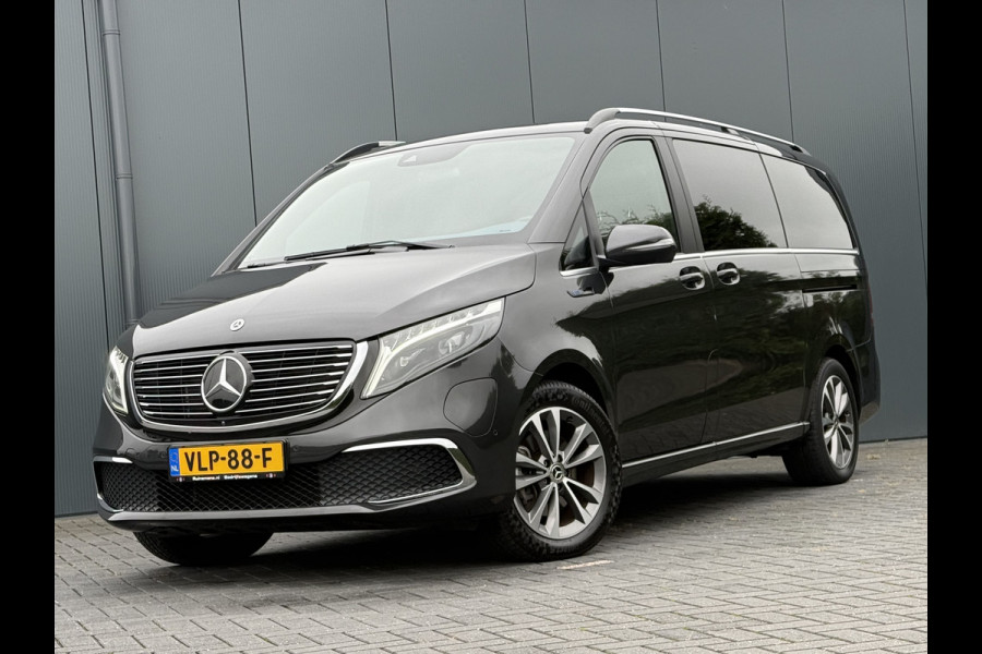 Mercedes-Benz Eqv 300 90kWh AVANTGARDE / DUBBELE CABINE / MEMORY / 2x ELECTRISCHE SCHUIFDEUR / PANO / BURMESTER / LEDER / LED / VENTILATIE / 360 C