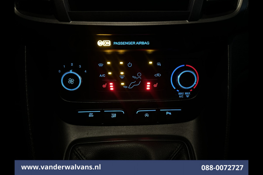 Ford Transit Connect 1.5 EcoBlue 120pk L2H1 Euro6 Airco | Camera | Cruisecontrol | Apple Carplay | Parkeersensoren Android Auto, Verwarmde voorruit, Stoelverwarming