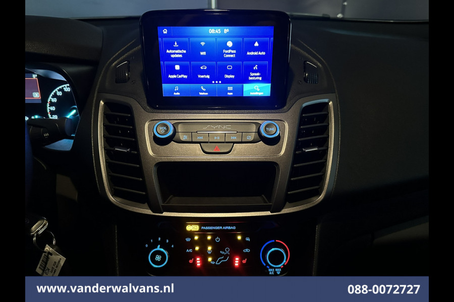 Ford Transit Connect 1.5 EcoBlue 120pk L2H1 Euro6 Airco | Camera | Cruisecontrol | Apple Carplay | Parkeersensoren Android Auto, Verwarmde voorruit, Stoelverwarming