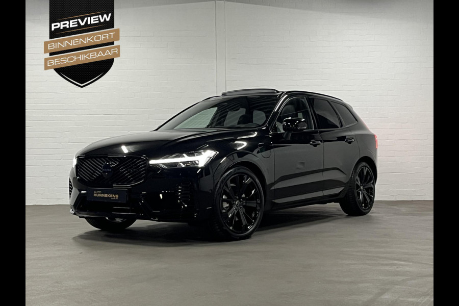 Volvo XC60 T8 PHEV AWD Plus Black Edition Trekhaak | Open dak | Adapt. cruise | Head-up | 360 camera | Harman & Kardon | Stuur-/Stoelverwarming