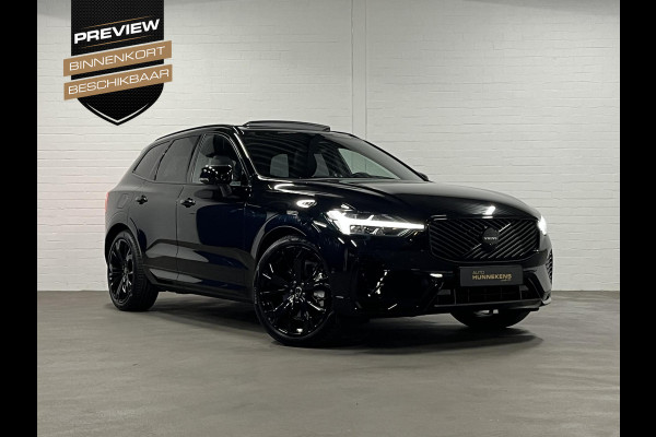 Volvo XC60 T8 PHEV AWD Plus Black Edition Trekhaak | Open dak | Adapt. cruise | Head-up | 360 camera | Harman & Kardon | Stuur-/Stoelverwarming