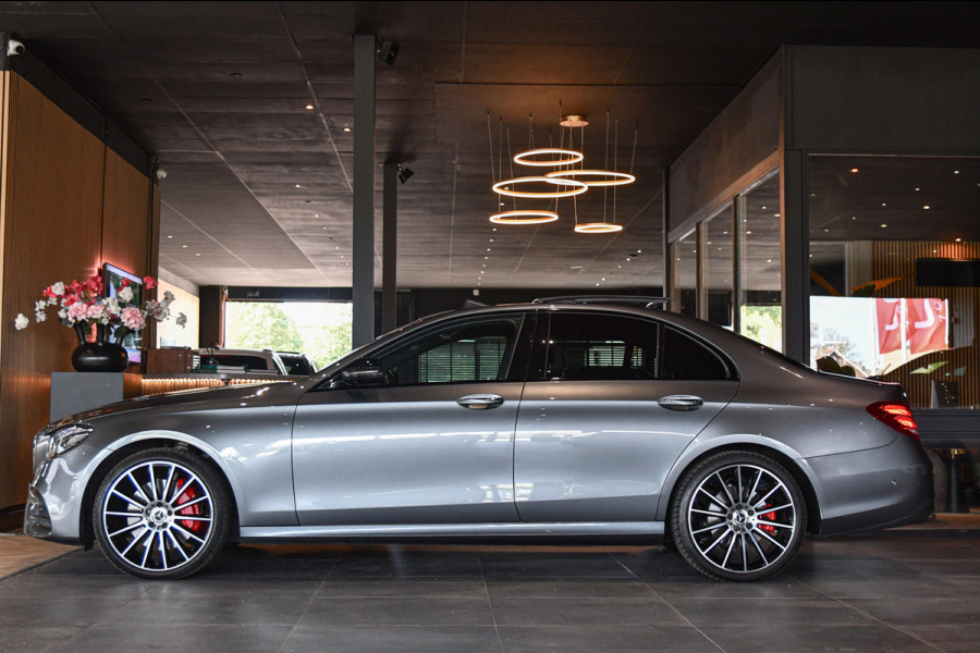 Mercedes-Benz E-Klasse 300 e AMG Night Ed, Luchtvering, Memory, Burmester, HUD, 360, Keyless, ACC!