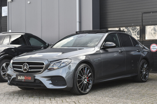 Mercedes-Benz E-Klasse 300 e AMG Night Ed, Luchtvering, Memory, Burmester, HUD, 360, Keyless, ACC!