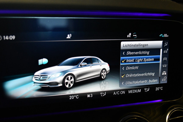 Mercedes-Benz E-Klasse 300 e AMG Night Ed, Luchtvering, Memory, Burmester, HUD, 360, Keyless, ACC!