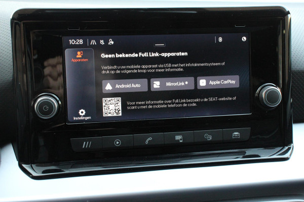 Seat Ibiza 1.0 TSI 110 pk DSG FR Navigatie Apple Carplay/Android Auto Adaptieve Cruise Control Parkeersensoren Camera Virtual Cockpit Stoelverwarming Full LED Privacy Glass