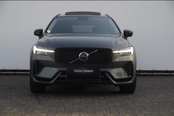 Volvo XC60 T6 350PK Automaat Plug-in hybrid AWD Ultra Dark Trekhaak / Luchtvering / Facelift/ Head-up display/ Harman Kardon audio/ BLIS/ Elektrischbedienbare stoelen met geheugen / Panoramadak/ Adaptive cruise control/ Pilot assist/ Apple Carplay/ Android auto/