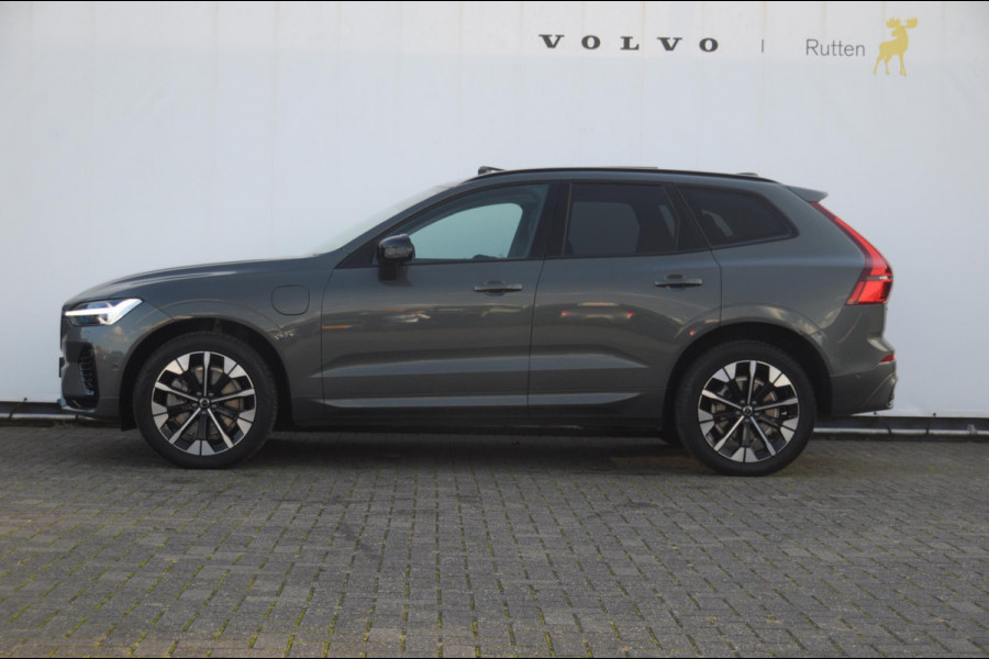 Volvo XC60 T6 350PK Automaat Plug-in hybrid AWD Ultra Dark Trekhaak / Luchtvering / Facelift/ Head-up display/ Harman Kardon audio/ BLIS/ Elektrischbedienbare stoelen met geheugen / Panoramadak/ Adaptive cruise control/ Pilot assist/ Apple Carplay/ Android auto/