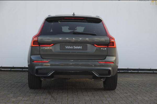 Volvo XC60 T6 350PK Automaat Plug-in hybrid AWD Ultra Dark Trekhaak / Luchtvering / Facelift/ Head-up display/ Harman Kardon audio/ BLIS/ Elektrischbedienbare stoelen met geheugen / Panoramadak/ Adaptive cruise control/ Pilot assist/ Apple Carplay/ Android auto/