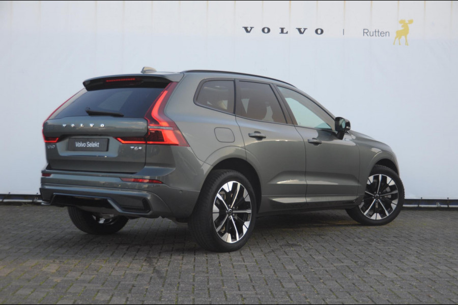 Volvo XC60 T6 350PK Automaat Plug-in hybrid AWD Ultra Dark Trekhaak / Luchtvering / Facelift/ Head-up display/ Harman Kardon audio/ BLIS/ Elektrischbedienbare stoelen met geheugen / Panoramadak/ Adaptive cruise control/ Pilot assist/ Apple Carplay/ Android auto/