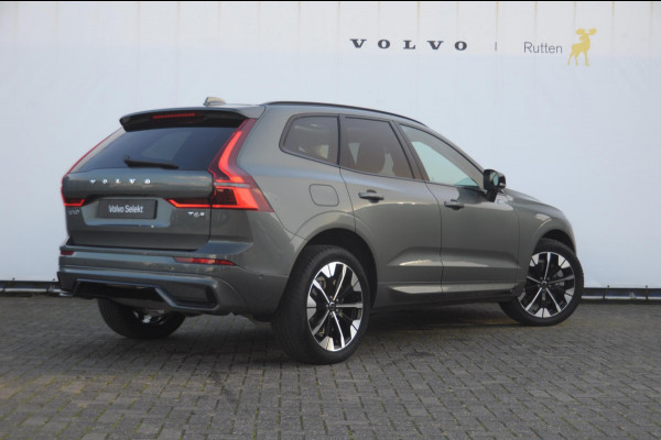 Volvo XC60 T6 350PK Automaat Plug-in hybrid AWD Ultra Dark Trekhaak / Luchtvering / Facelift/ Head-up display/ Harman Kardon audio/ BLIS/ Elektrischbedienbare stoelen met geheugen / Panoramadak/ Adaptive cruise control/ Pilot assist/ Apple Carplay/ Android auto/