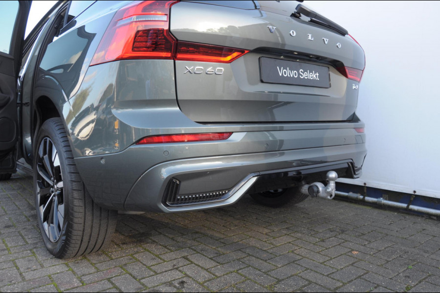 Volvo XC60 T6 350PK Automaat Plug-in hybrid AWD Ultra Dark Trekhaak / Luchtvering / Facelift/ Head-up display/ Harman Kardon audio/ BLIS/ Elektrischbedienbare stoelen met geheugen / Panoramadak/ Adaptive cruise control/ Pilot assist/ Apple Carplay/ Android auto/
