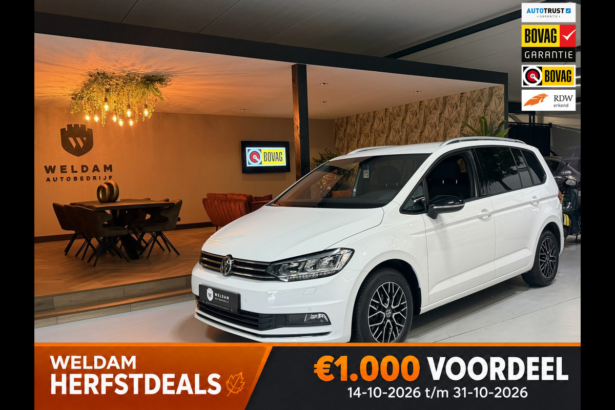 Volkswagen Touran 1.5 TSI United Garantie|Trekhaak|Xenon|ACC|Navi|Stoelverwarming|Rijklaar