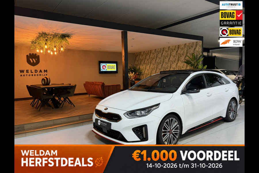 Kia ProCeed 1.6 T-GDI GT Garantie |Pano|LED|Stoel/Stuurvw|Memory|JBL|Virtual|Carplay| Rijklaar