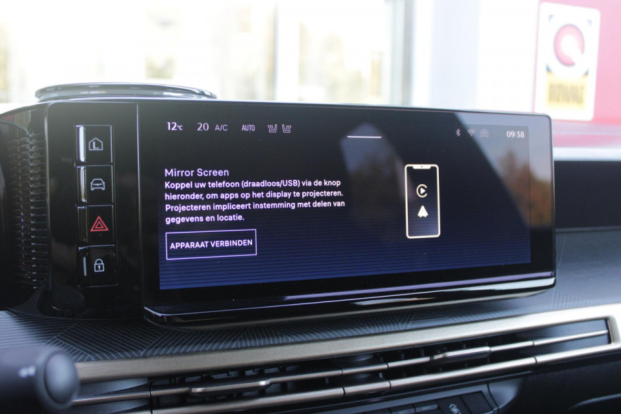Lancia Ypsilon LX 156PK 54 kWh | EXCLUSIVE PACK: (FLUWELEN "RUGGINE" STOELBEKLEDING, ELEKTRISCH VERSTELBARE & VERWARMBARE VOORSTOELEN, KEYLESS ENTRY) | NAVIGATIE | RIJSTROOKASSISTENT L2 | BIANCO QUARZO MET ZWART DAK | 17" LICHTMETALEN VELGEN "MONDRIAN" | PARKEERSENSOREN VOOR & ACHTER MET CAMERA VOOR EN ACHTERZIJDE | WARMTEPOMP | DRAADLOOS APPLE CARPLAY/ANDROID AUTO | NAVIGATIE | ADAPTIVE CRUISE CONTROL | DODEHOEK DETECTIE | KEYLESS START | DRAADLOZE TELEFOONLADER | AUTOMATISCHE REGENSENSOR | AUTOMATISCH GROOTLICHT | AMBIENT LIGHTNING SFEERVERLICHTING | S.A.L.A. HUB |