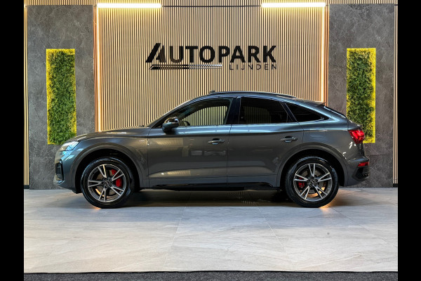 Audi Q5 Sportback 50 TFSI e Quattro Competition 3X S-LINE|PANO|MATRIX LED|KEYLESS|299 PK|CAMERA|CARPLAY|TREKHAAK|SFEERVERLICHTING|