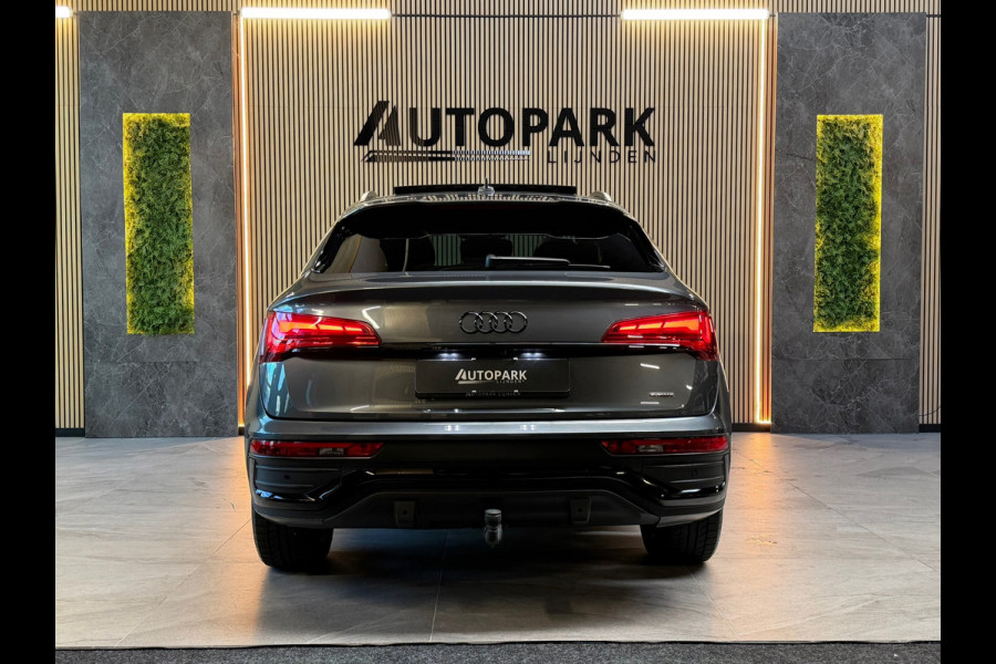 Audi Q5 Sportback 50 TFSI e Quattro Competition 3X S-LINE|PANO|MATRIX LED|KEYLESS|299 PK|CAMERA|CARPLAY|TREKHAAK|SFEERVERLICHTING|