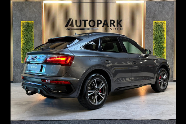 Audi Q5 Sportback 50 TFSI e Quattro Competition 3X S-LINE|PANO|MATRIX LED|KEYLESS|299 PK|CAMERA|CARPLAY|TREKHAAK|SFEERVERLICHTING|