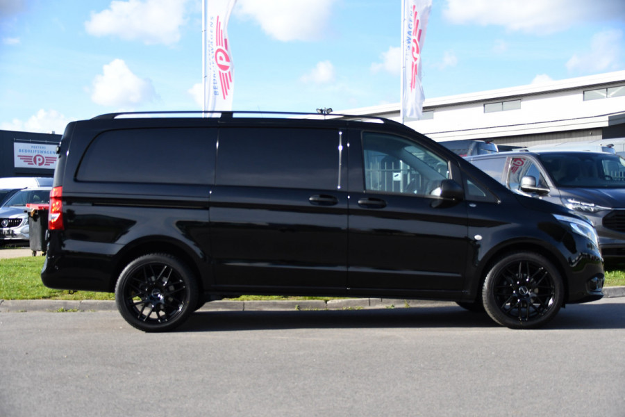 Mercedes-Benz Vito 116 CDI L2 Black Edition Camera, Cruise, Carplay, Automaat, LED, Clima, Multimedia, 164pk, Sensoren, Uniek!