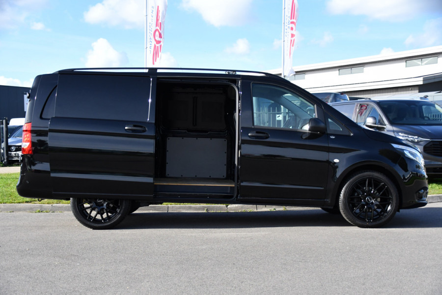 Mercedes-Benz Vito 116 CDI L2 Black Edition Camera, Cruise, Carplay, Automaat, LED, Clima, Multimedia, 164pk, Sensoren, Uniek!